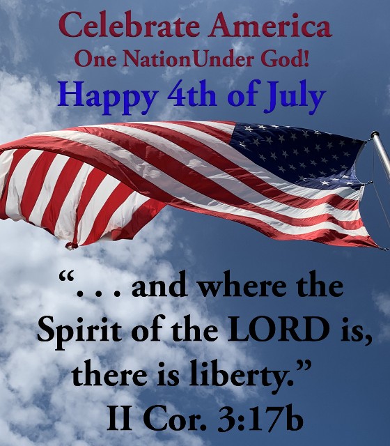Celebrate America...One Nation Under God!